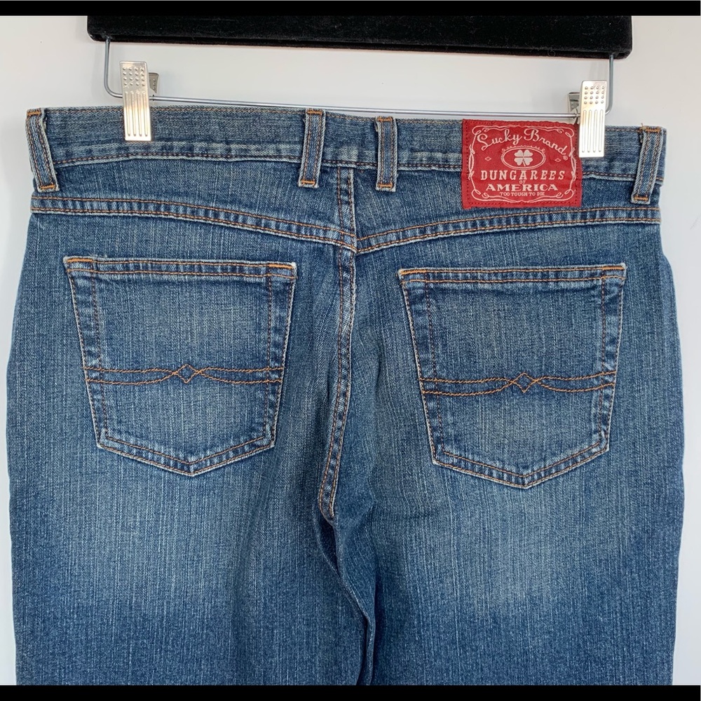 Lucky Brand Jeans Mid Rise Sz 10/30 Flare by Gene